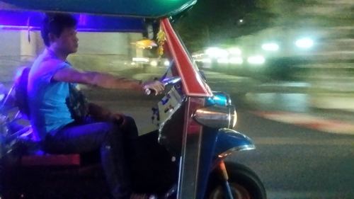Bangkok Fahrer in Bewegung