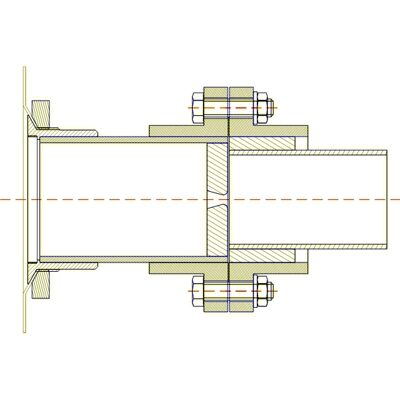 Wandduese CAD