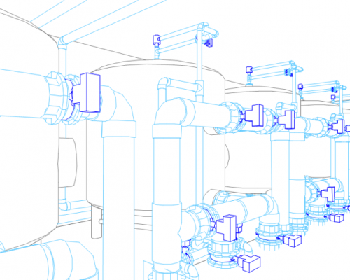 Saaleperle Bernburg Filter 3D