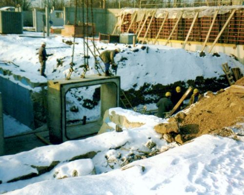 Saaleperle Bernburg Tunnel zwischen Filter und Pumpen