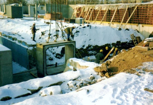 Saaleperle Bernburg Tunnel zwischen Filter und Pumpen