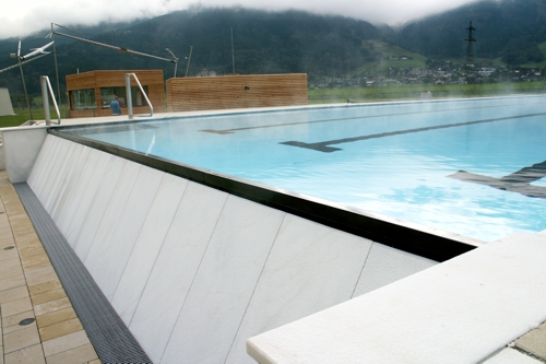 Kaprun Wasserfall am Sportbecken 500