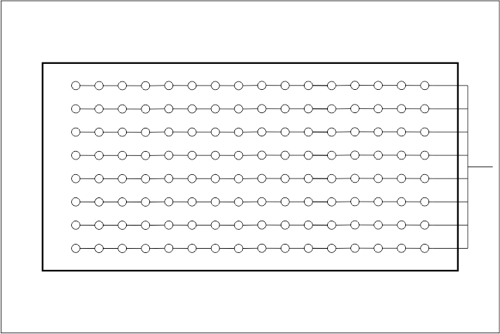 Beck hydraulic sketch 10 Calculated piping in line